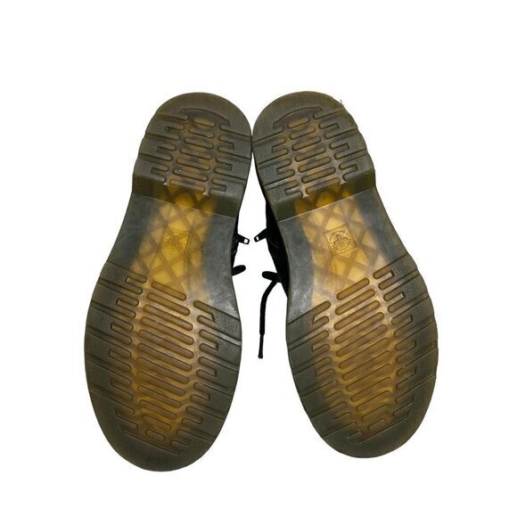 DR. MARTEN'S Smooth Leather Black Lace Up Boots Size‎ YOUTH 3 - Picture 5 of 6